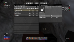 7dtd CRAFTING/MISCELLANEOUSのスキルの説明と、スキルレベルの上げ方